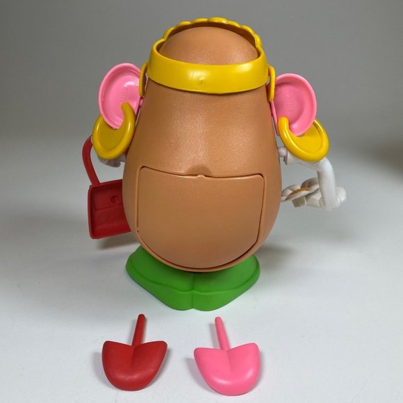 Mrs Potato Head Playskool 2251 Sunvisor Earrings Purse Flower Used Box Included - Picture 6 of 12